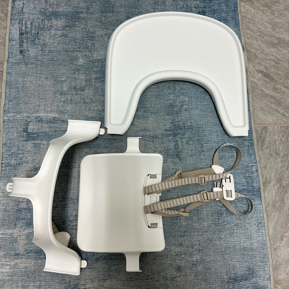 Stokke Tripp Trapp white tray + baby set